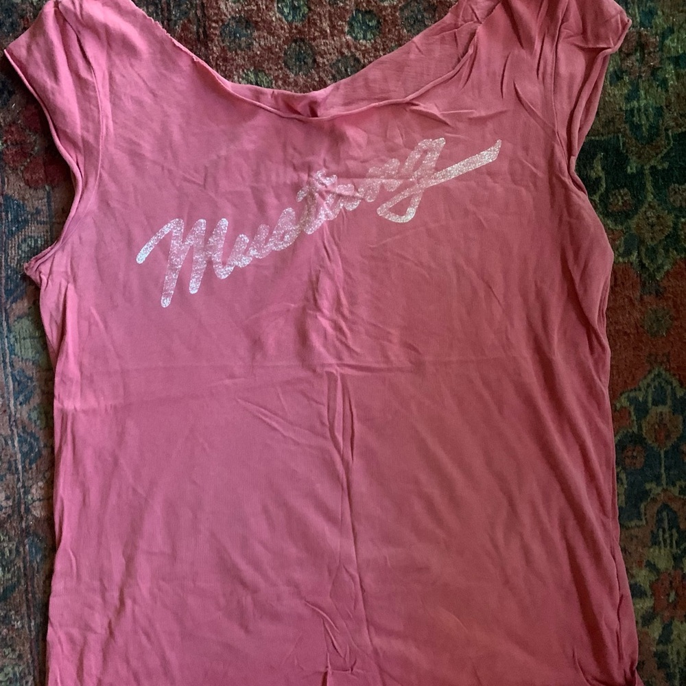 Red Women's Top MUSTANG